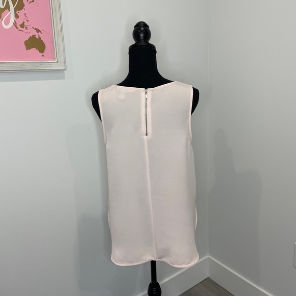 Forever21 Light Blush Sleeveless Blouse - Picture 3 of 4